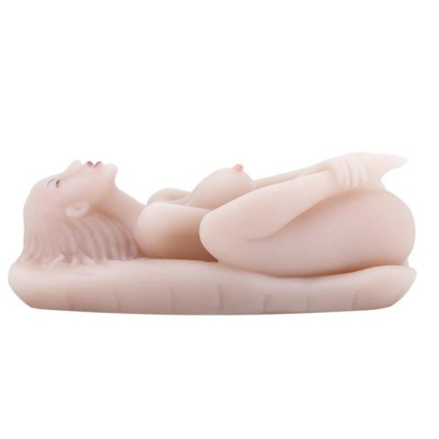 BAILE - Masturbator toy, TPR, double vibrating egg with voice, tighten,shrink 3AAA batteries Boss of toys