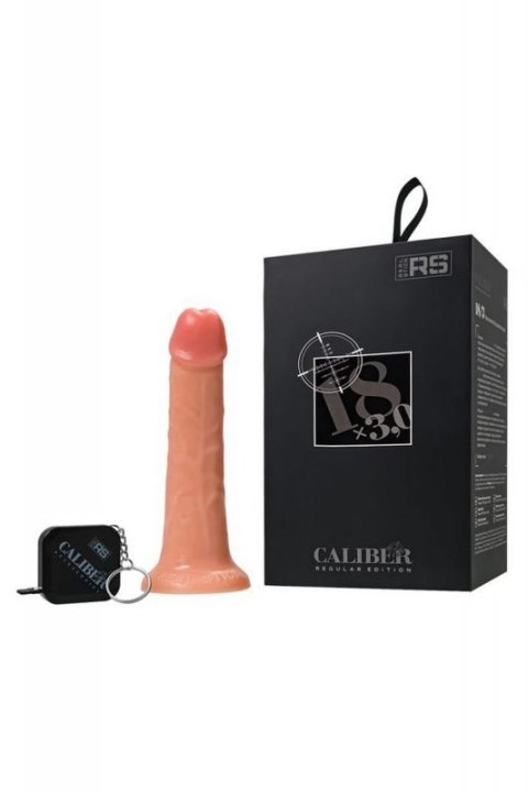 Realistic dildo Caliber 18/3 , PVC, flesh, length 18cm, diameter 3cm Boss of toys