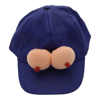 Kinky Pleasure - DS003 - Cap With Breasts - Blue - One Size Boss of toys
