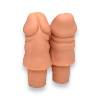 Kinky Pleasure - DS021 - Penis Wine Bottle Stopper - Fun and Functional -White Boss of toys