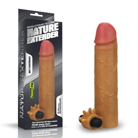 Add 2" Vibrating
Silicone Extender Boss of toys