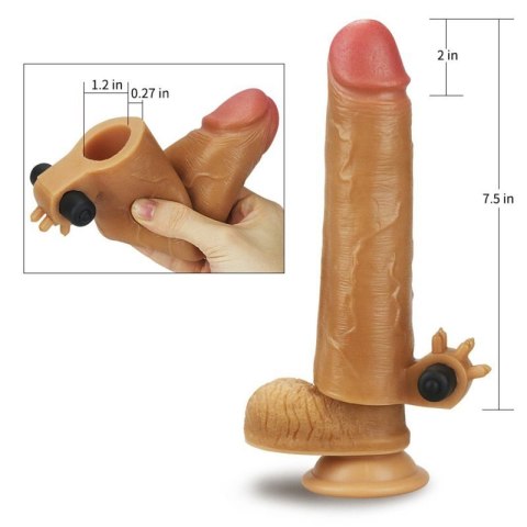 Add 2" Vibrating
Silicone Extender Boss of toys