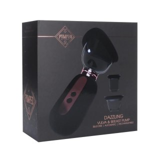 Dazzling - Rechargeable Vulva and Breast Pump - Black Boss of toys