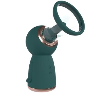 Exquisite - Rechargeable Vulva and Breast Pump - Forest Green Boss of toys