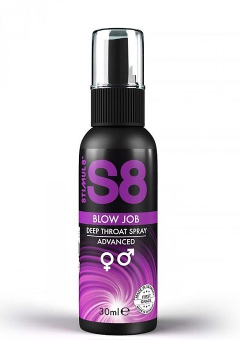 S8 Deep Throat Spray 30ml Natural Boss of toys