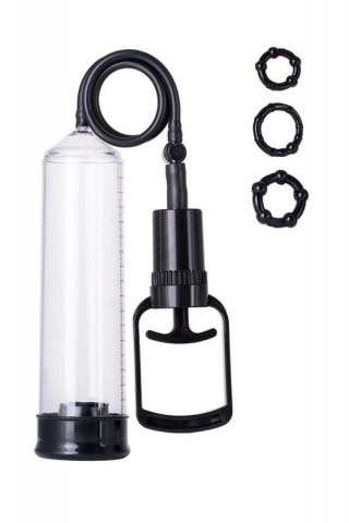 A-TOYS, Penis Pump, PVC, Black, 23.5 cm Boss of toys