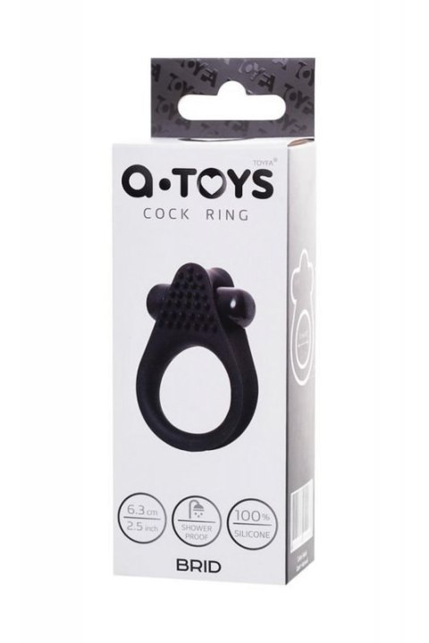 A-Toys BRID cock ring, black Boss of toys
