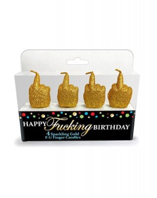 Happy F'ing Birthday Candle Set Boss of toys
