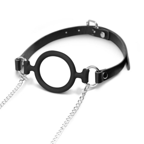 Bedroom Fantasies - Nipple Clamps & Silicone Gag Ring Black Boss of toys