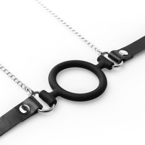 Bedroom Fantasies - Nipple Clamps & Silicone Gag Ring Black Boss of toys