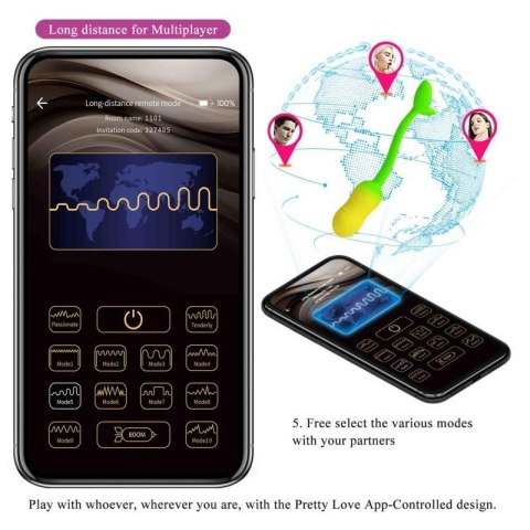 Pretty Love Poulsen App-Controlled Egg Vibrator 02 Boss of toys