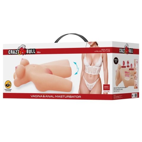 Crazy Bull Mia Vagina & Anal Masturbator Boss of toys