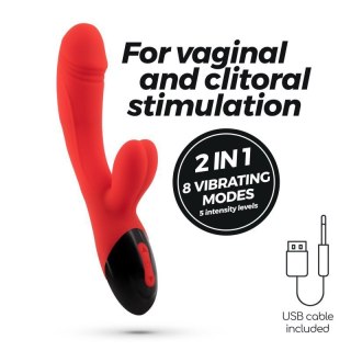 CRUSHIOUS DARE DONG RECHARGEABLE RABBIT VIBRATOR Boss of toys