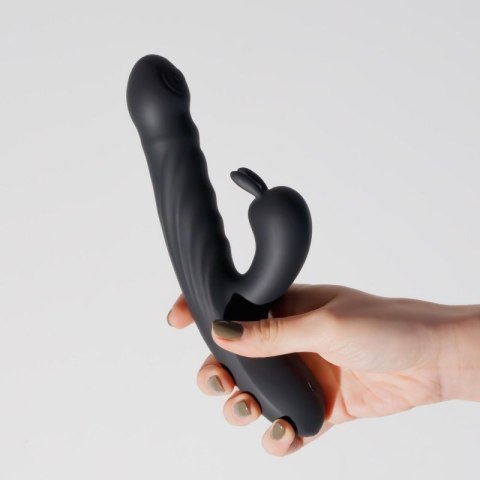 CRUSHIOUS LAPIN THRUSTING RABBIT VIBRATOR BLACK Boss of toys