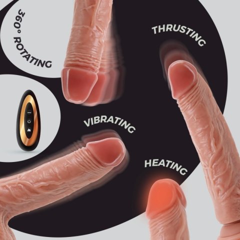 CRUSHIOUS LIQUID SILICONE VIBRATOR INVIKTUS VIBE 7.5 FLESH Boss of toys