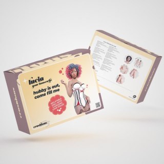 CRUSHIOUS LUCIA THE HOUSEWIFE EBONY INFLATABLE DOLL Boss of toys