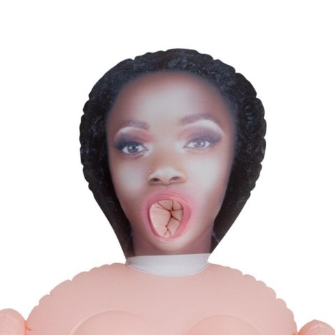 CRUSHIOUS LUCIA THE HOUSEWIFE EBONY INFLATABLE DOLL Boss of toys