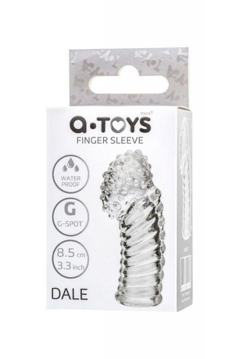 Sleeve finger A-toys Dale, TRE, transparent, 8.5 cm Boss of toys