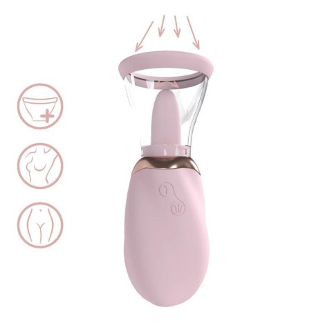 Boost - Rechargeable Vulva and Breast Pump - Pink Boss of toys