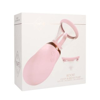 Boost - Rechargeable Vulva and Breast Pump - Pink Boss of toys