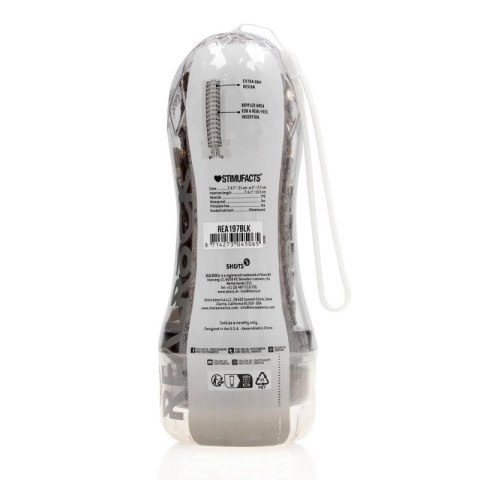 Easy Rider - Textured Masturbator - Black Boss of toys