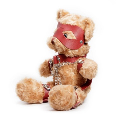 CRUSHIOUS CRUSHITO BONDAGE TEDDY BEAR RED 31CM Boss of toys