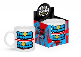 BIG MUG - Kubek 800ml - Twoja połowa, moja połowa Boss of toys
