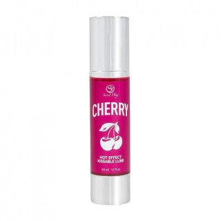 CHERRY HOT EFFECT KISSABLE LUBRICANT Boss of toys