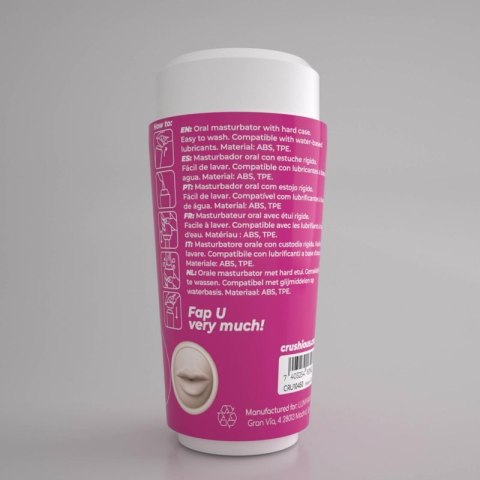 CRUSHIOUS FAPPUCINO SWEET KISS PORTABLE ORAL MASTURBATOR Boss of toys