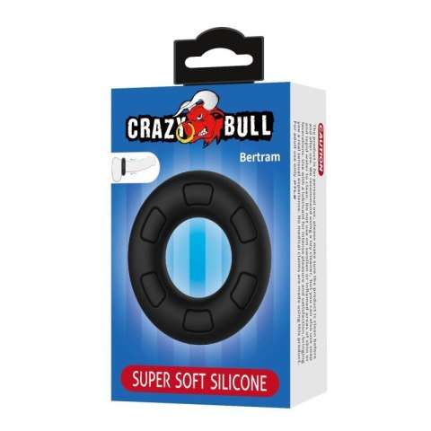 Crazy Bull Bertram - Super Soft Silicone Cock Ring Boss of toys