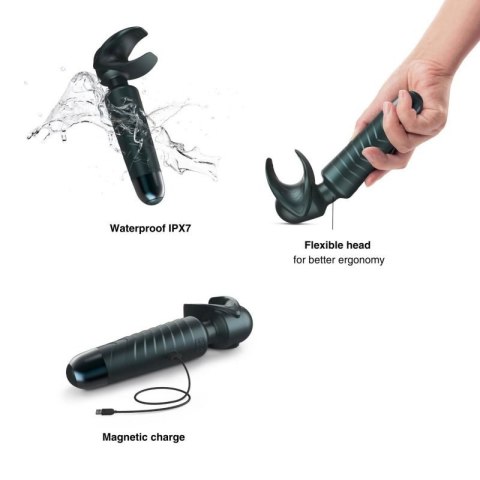 MAN.WAND EVO PINE GREY RECHARGEABLE MASTURBATOR Boss of toys