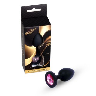 MyLove Toys - Jewellery Black Silicone PLUG Medium Boss of toys