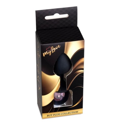 MyLove Toys - Jewellery Black Silicone PLUG Medium Boss of toys