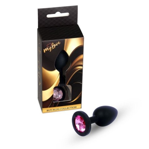 MyLove Toys - Jewellery Black Silicone PLUG Small Boss of toys