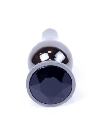 MyLove Toys - Jewellery Dark Silver BUTT PLUG- Black Boss of toys