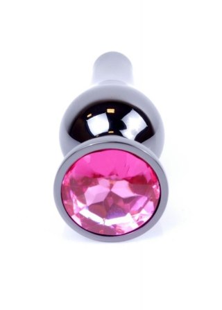 MyLove Toys - Jewellery Dark Silver BUTT PLUG- Pink Boss of toys