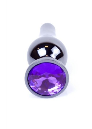 MyLove Toys - Jewellery Dark Silver BUTT PLUG- Purple Boss of toys