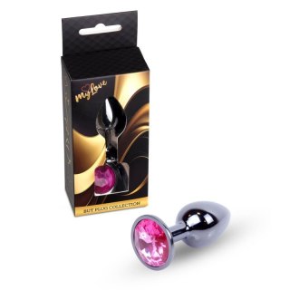 MyLove Toys - Jewellery Dark Silver PLUG- Pink Boss of toys