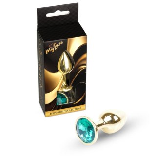 MyLove Toys - Jewellery Gold PLUG- Green Boss of toys
