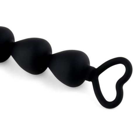 Anal Beads Black Heart Boss of toys