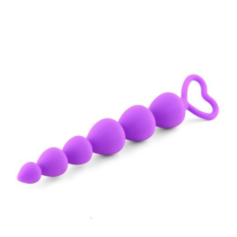 Anal Beads Purple Heart Boss of toys