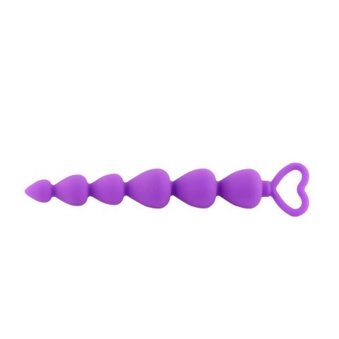 Anal Beads Purple Heart Boss of toys