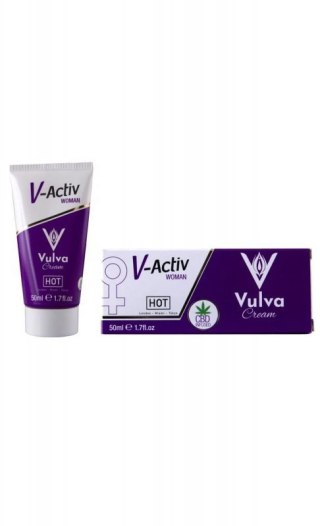 HOT V-Activ Vulva Cream - CBD 50ml Boss of toys