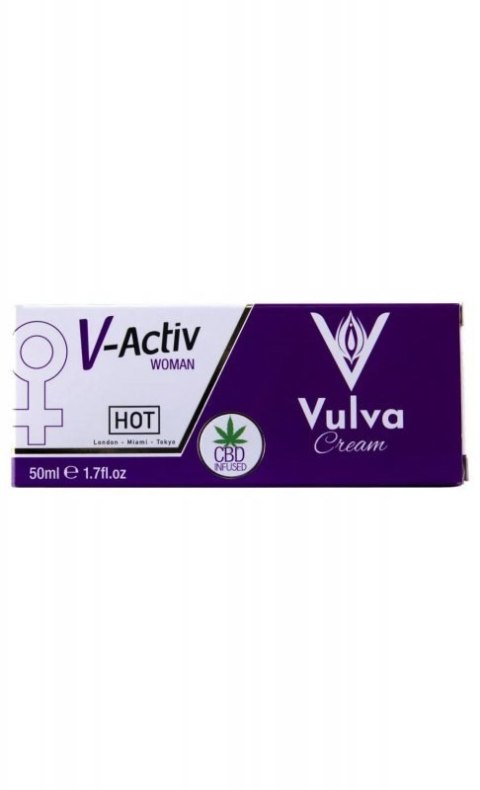 HOT V-Activ Vulva Cream - CBD 50ml Boss of toys