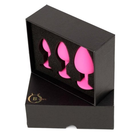 Jewellery - Silicone PLUG - SET Pink Boss of toys