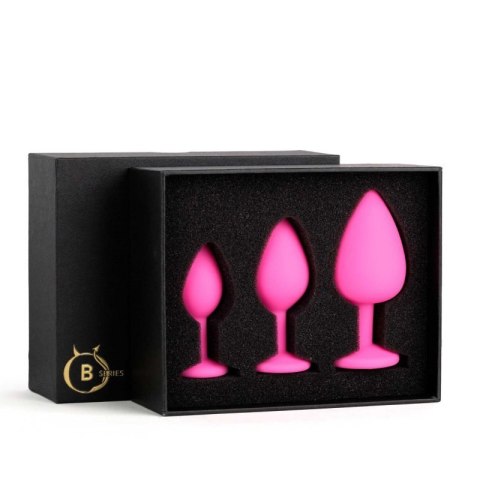 Jewellery - Silicone PLUG - SET Pink Boss of toys