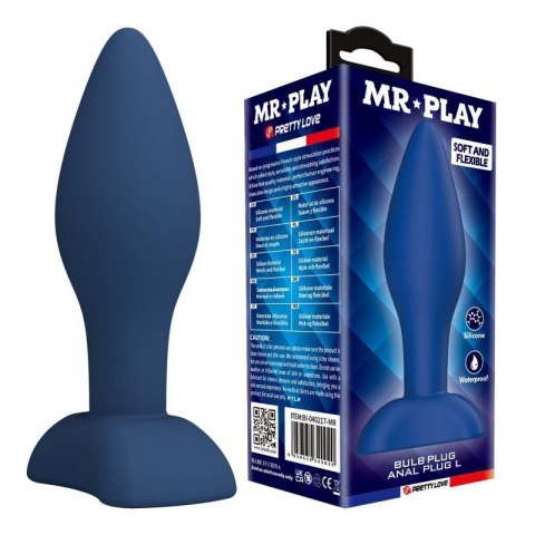 MR. Play Bulb Anal Plug L Boss of toys