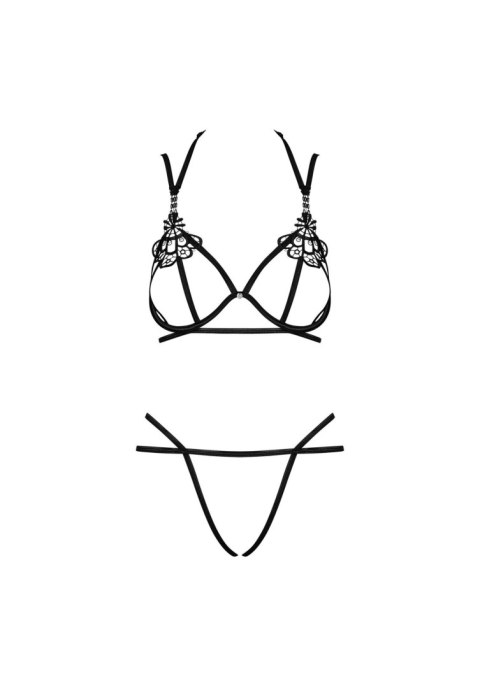 Biustonosz stringi komplet obsessive badossa s/m Obsessive