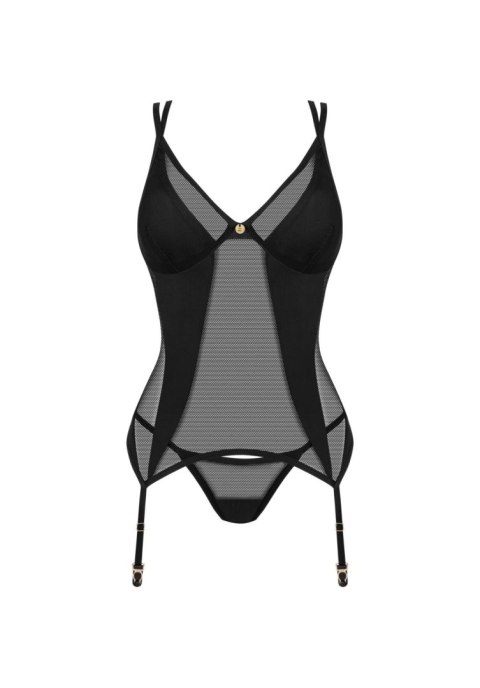 Nesari gorset i stringi M/L Obsessive