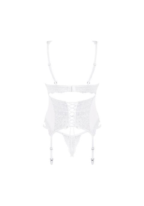 Bielizna-Amor Blanco gorset i stringi biały L/XL Boss of toys